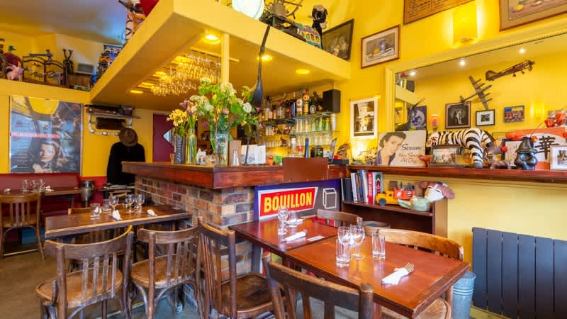 Décoration insolite du Savannah Café